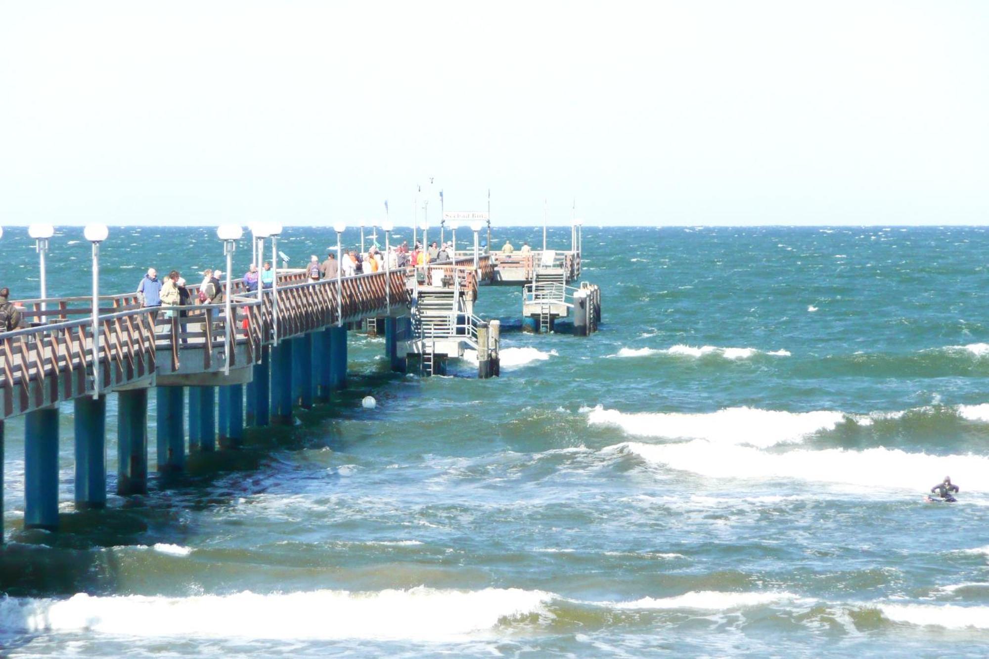 Aparthotel Ostsee Fewo 35 Balkon, Meerblick, Strand Binz Εξωτερικό φωτογραφία